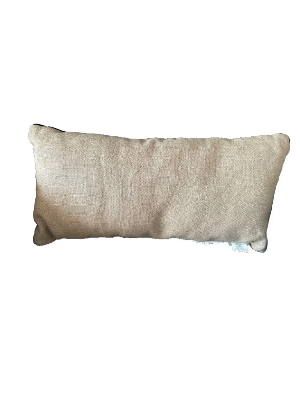 Pottery Barn Burlap Halloween Boo Rectangle Pillow 12x24